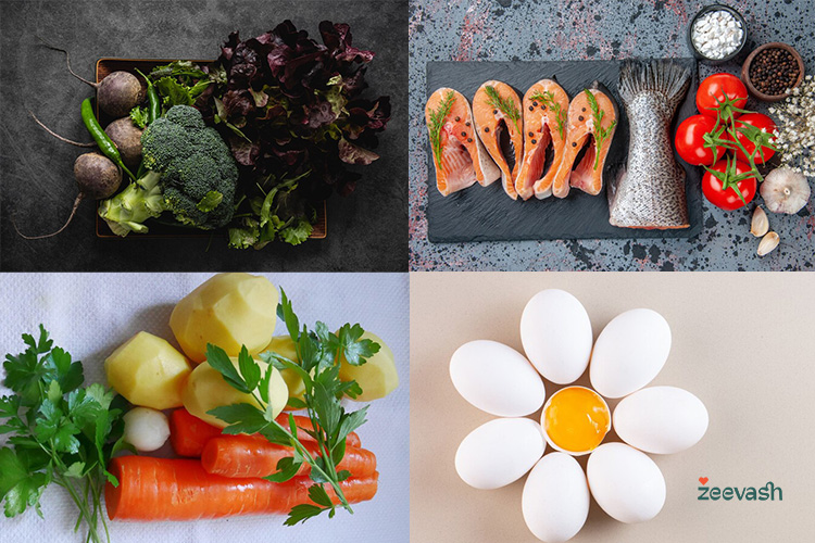 رژیم غذایی مناسب برای تقویت موها